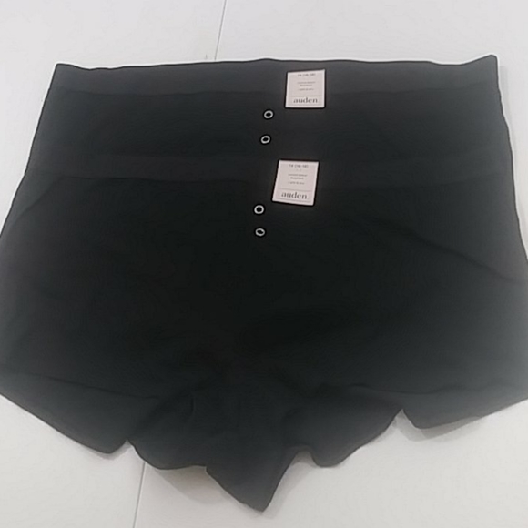 Auden Women's Plus Size Cotton Boyshort 2 Pair - Picture 3 of 5